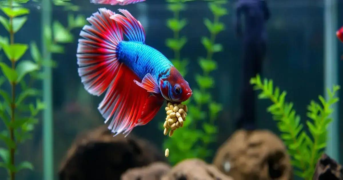 Alimentação e Nutrição para Bettas Rosa