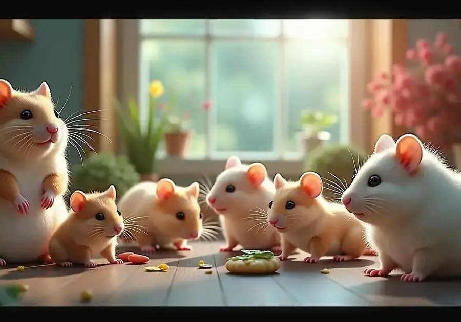 Descubra os diferentes tipos de hamsters