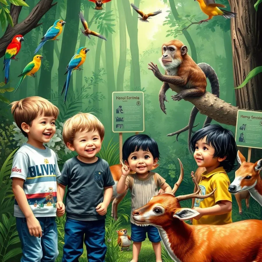 Como ensinar seus filhos a amar e respeitar animais silvestres