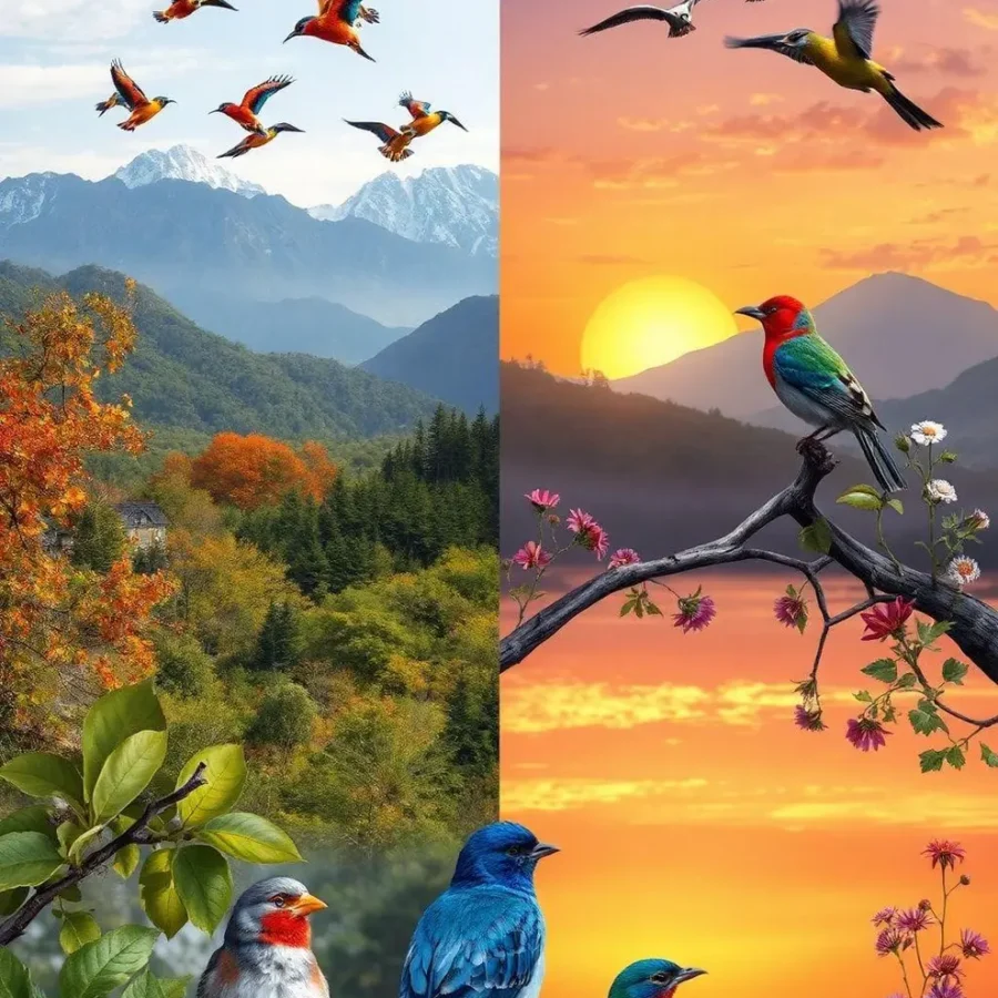 Entenda as Diferenças entre Aves Migratórias e Residentes