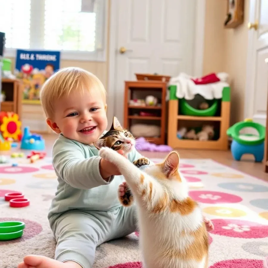 Gatos e crianças: como garantir uma boa convivência
