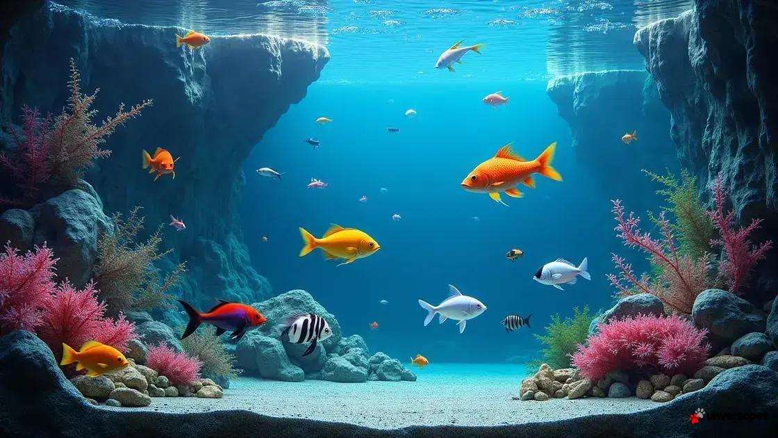 Níveis ideais de pH para diferentes tipos de peixes