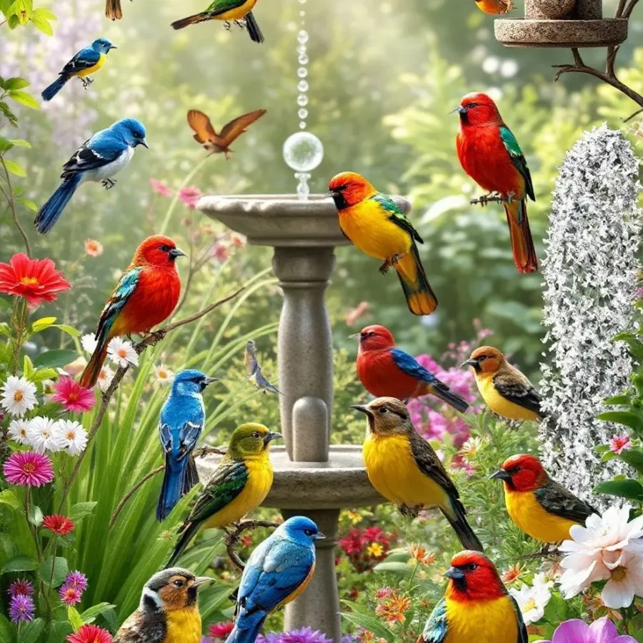 Segredos para Atrair Aves Silvestres Encantadas para Seu Jardim
