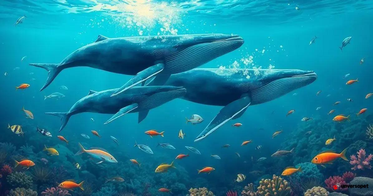 A importância das baleias azuis para o ecossistema