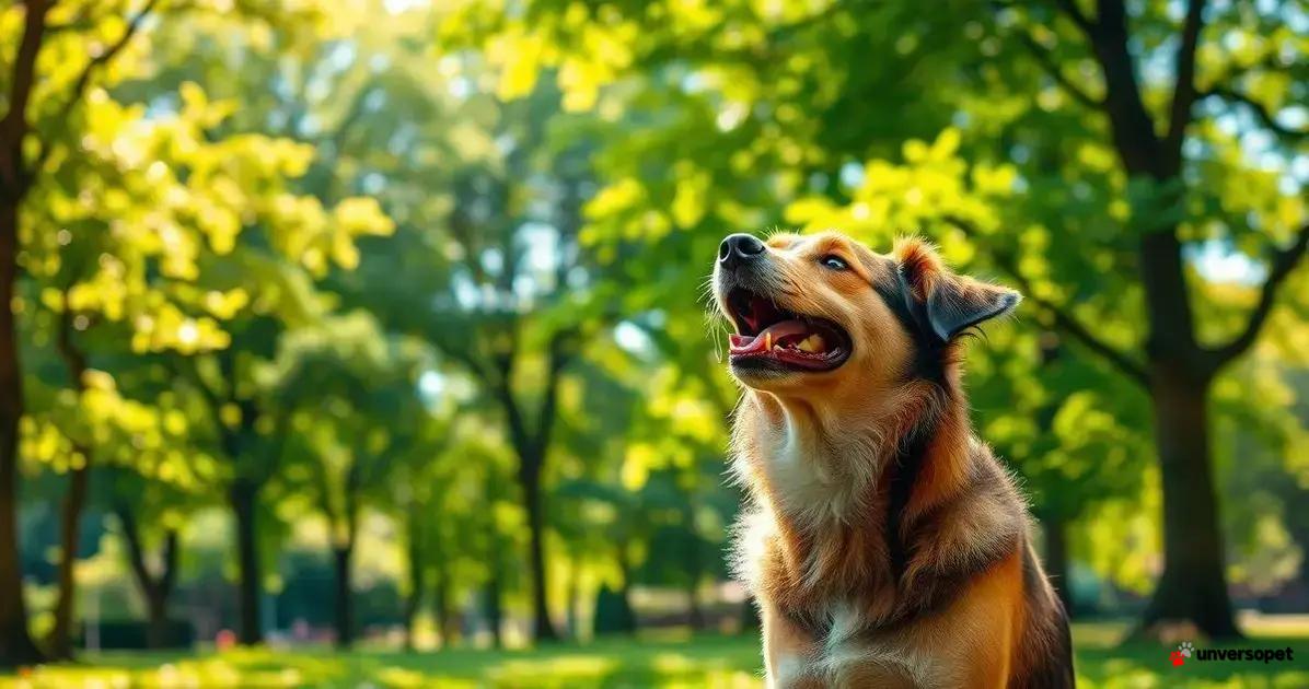 A importância dos uivos na linguagem dos cães