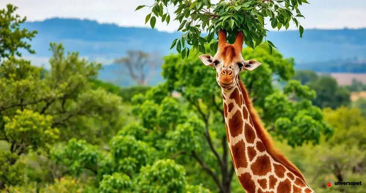 Como as Girafas Realizam a Adaptação