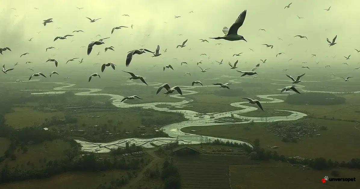 Conservação e desafios enfrentados pelas aves migratórias