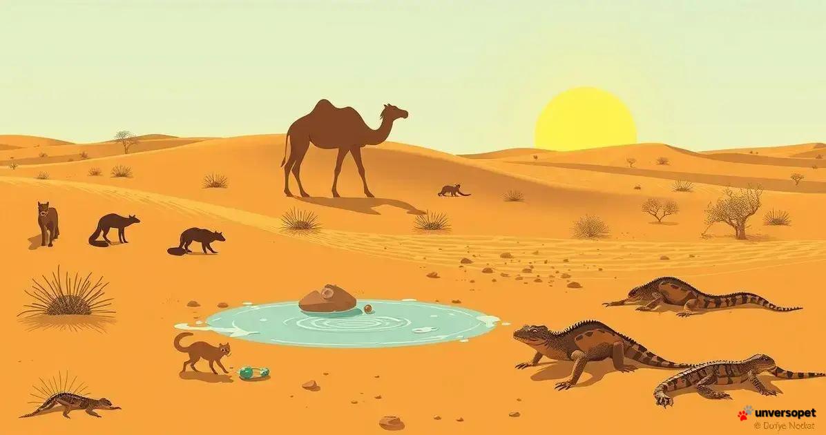 Estratégias de sobrevivência dos animais do deserto