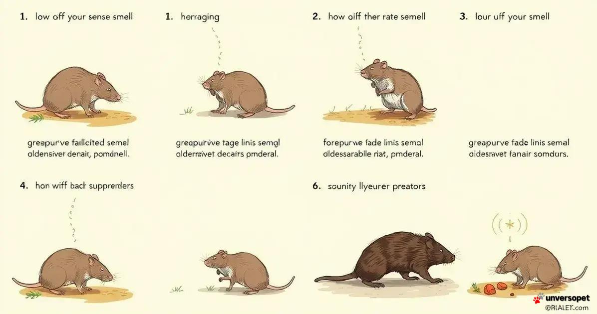 Estudos surprendentes sobre a busca olfativa dos ratos