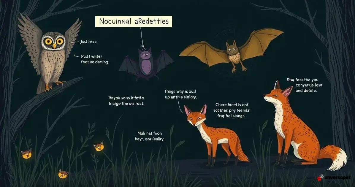 Exemplos de predadores noturnos e suas habilidades auditivas