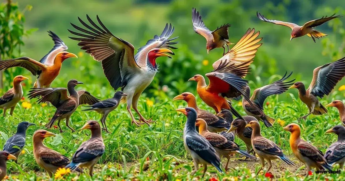 Importância da agressividade defensiva em aves