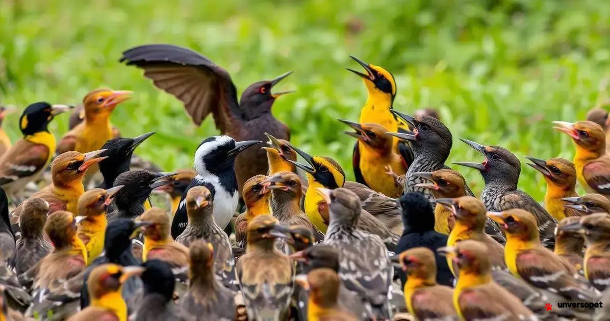 Importância da comunicação nas aves