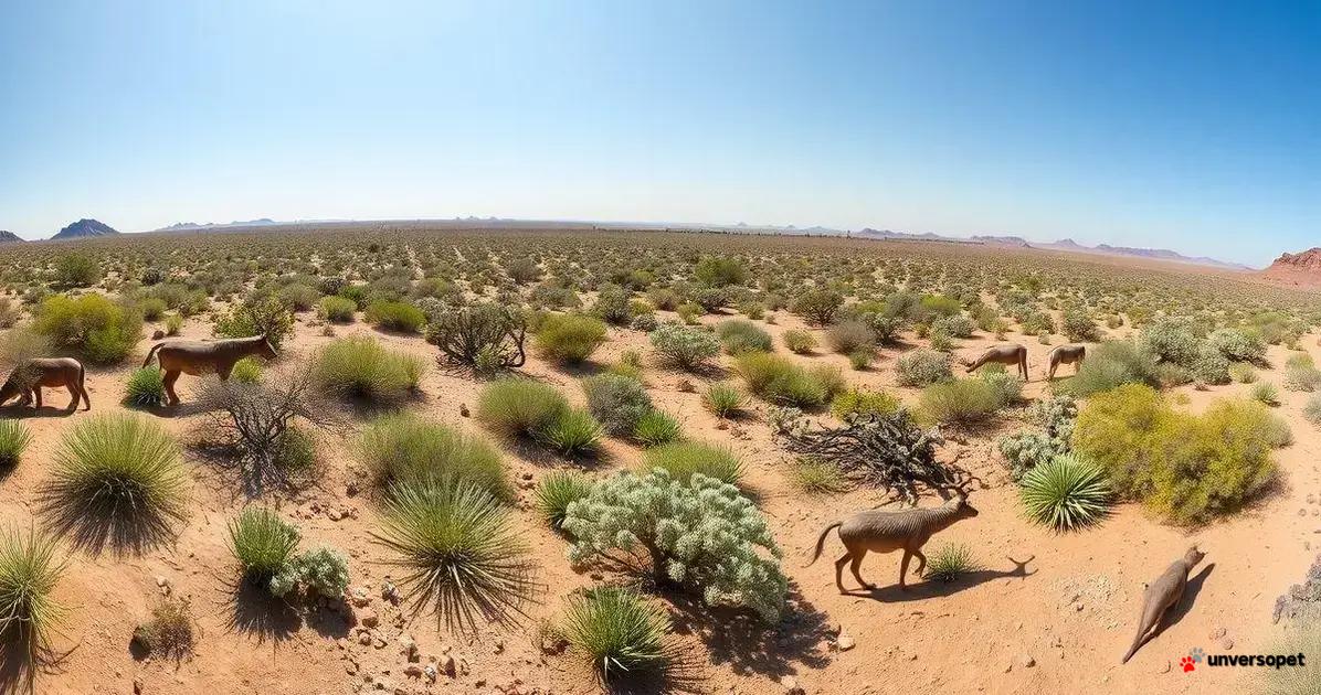 Importância da preservação dos habitats do deserto