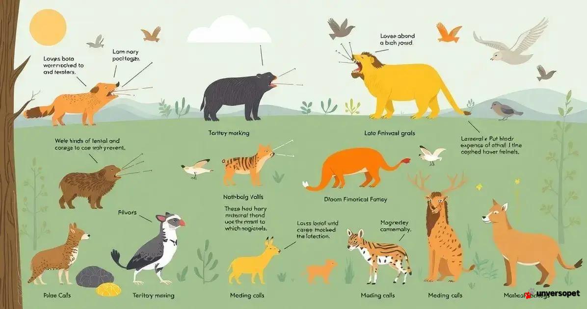 Importância da vocalização entre os animais