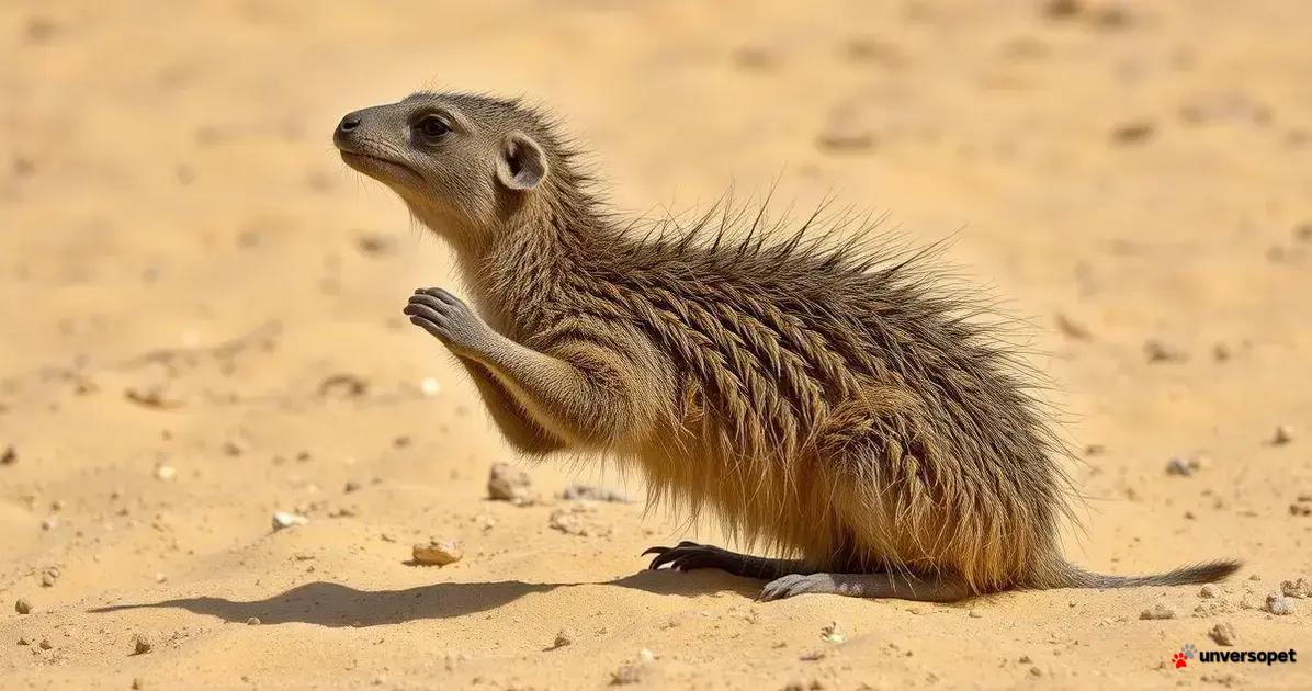 Importância do aquecimento para animais do deserto