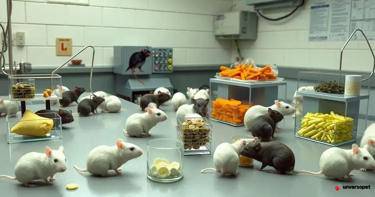 Métodos de pesquisa sobre alimentação seletiva em ratos