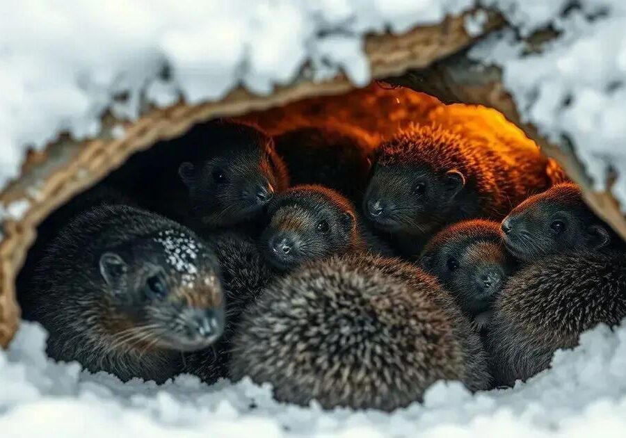 O que é ajuste metabólico em animais hibernantes?
