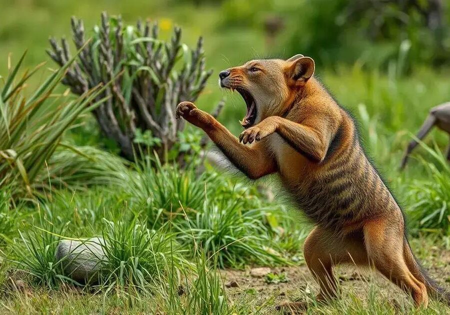 O que é bloqueio instintivo como defesa animal?