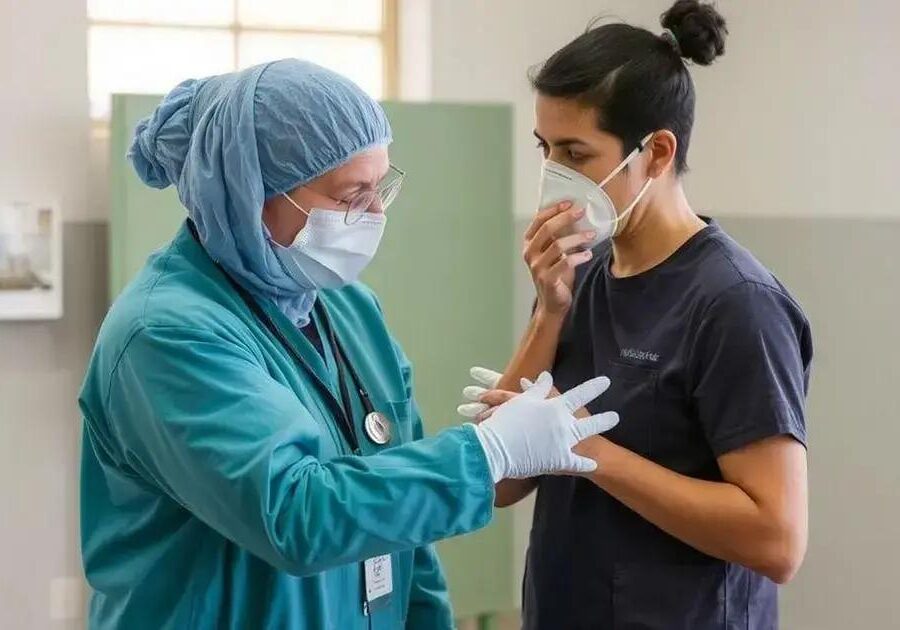 O que é bloqueio respiratório em ambientes secos?