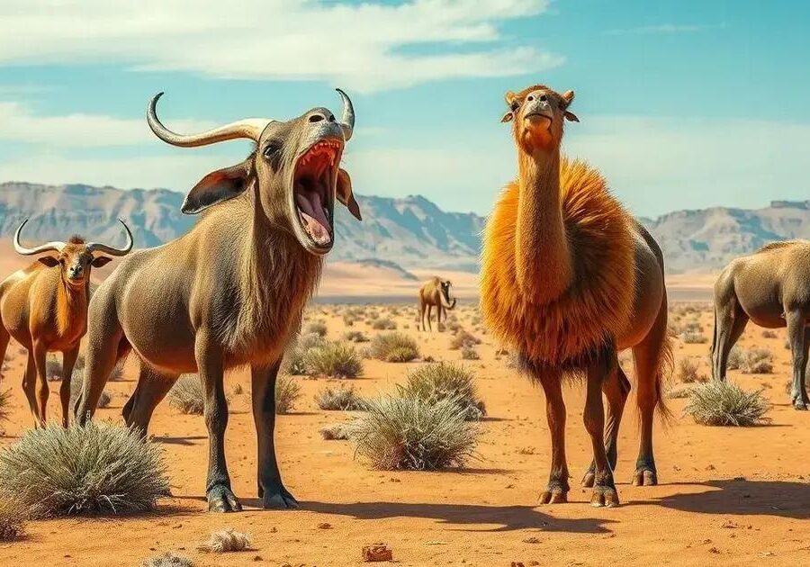 O que é capacidade pulmonar em animais do deserto?