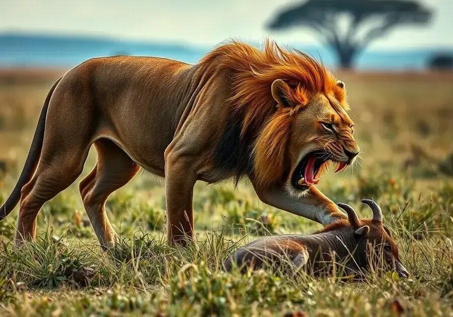 O que é comportamento de caça em predadores?