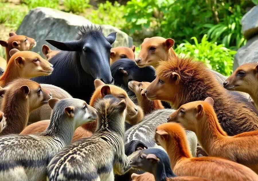 O que é comportamento social em mamíferos?