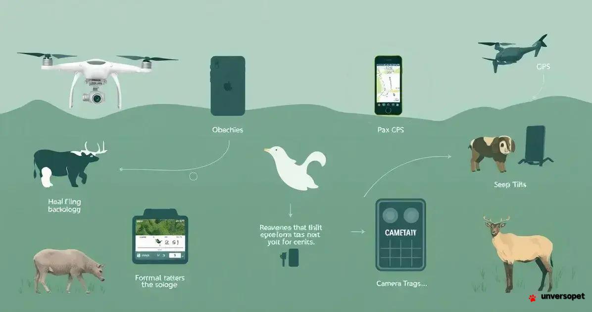 Tecnologia na Observação do Comportamento Animal
