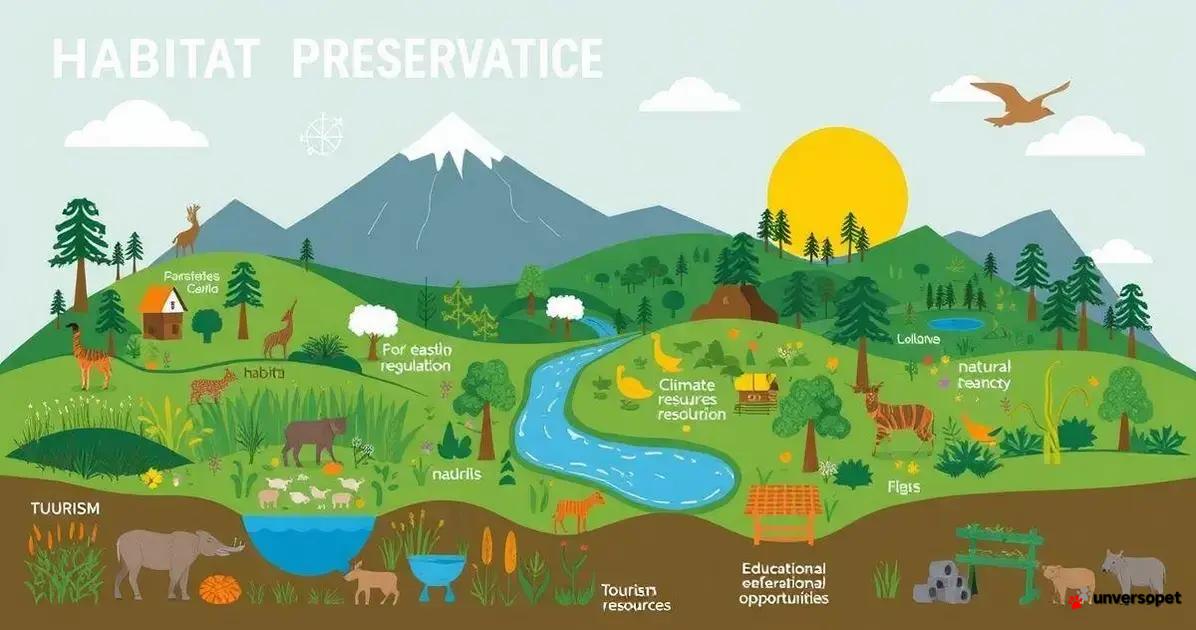 A importância da preservação dos habitats