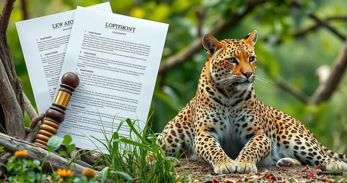 A importância da proteção legal para felinos selvagens