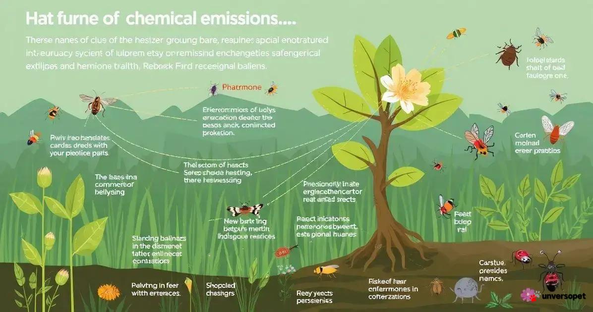 A importância das emissões químicas na natureza