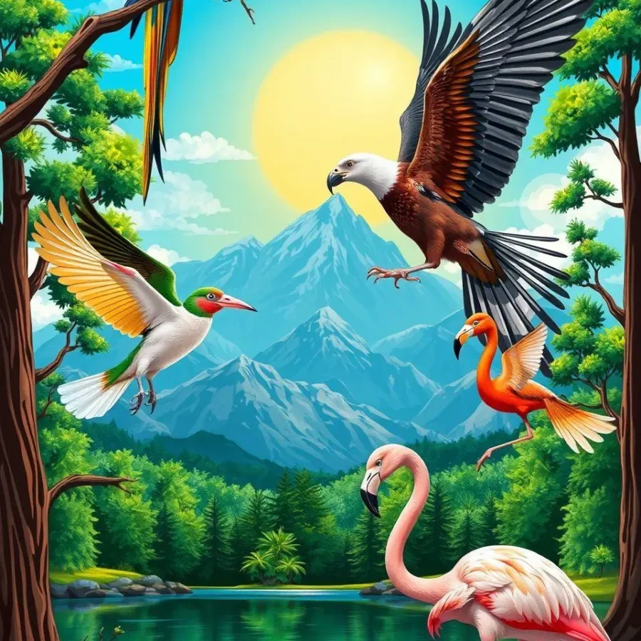 A Magia do Equilíbrio Corporal nas Aves: Descubra Como Elas Fazem!