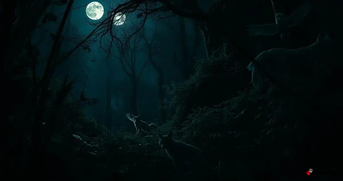 Adaptations for nighttime hunting