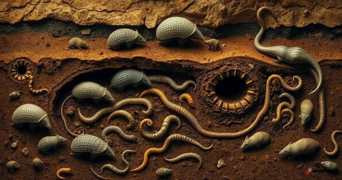 Animais que Praticam Deslocamento Subterrâneo