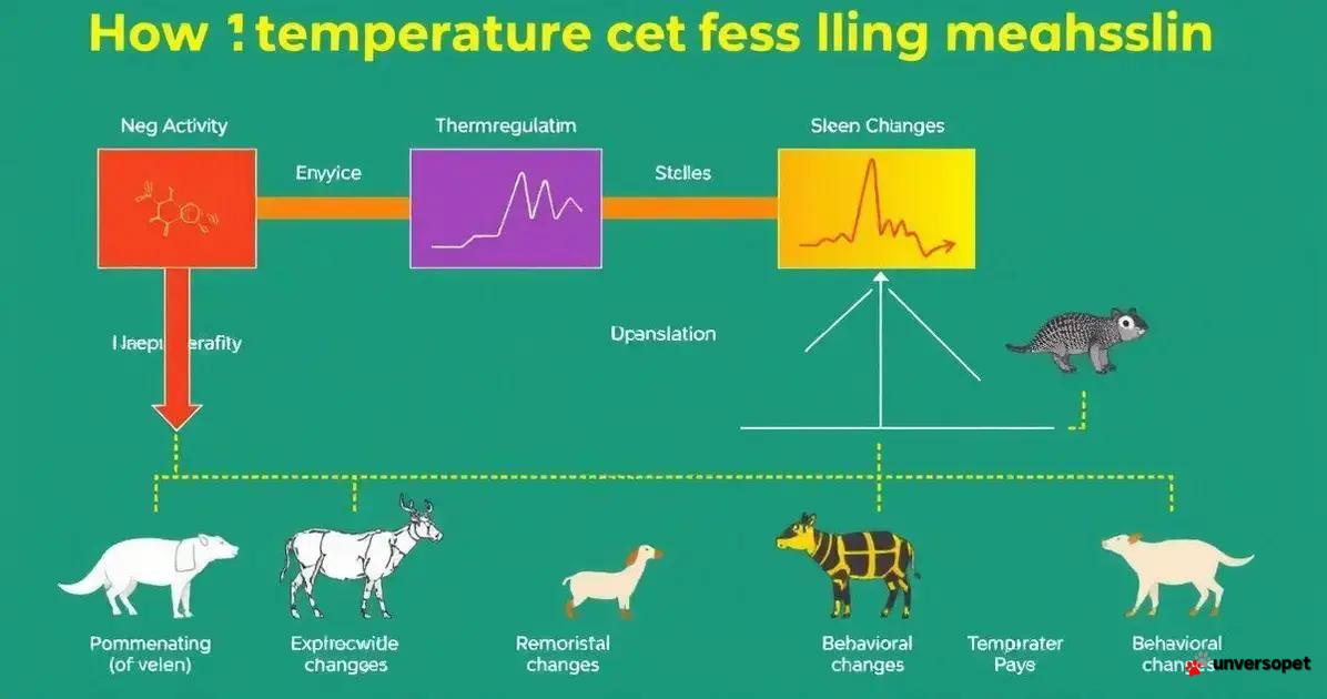 Como a temperatura afeta o metabolismo?
