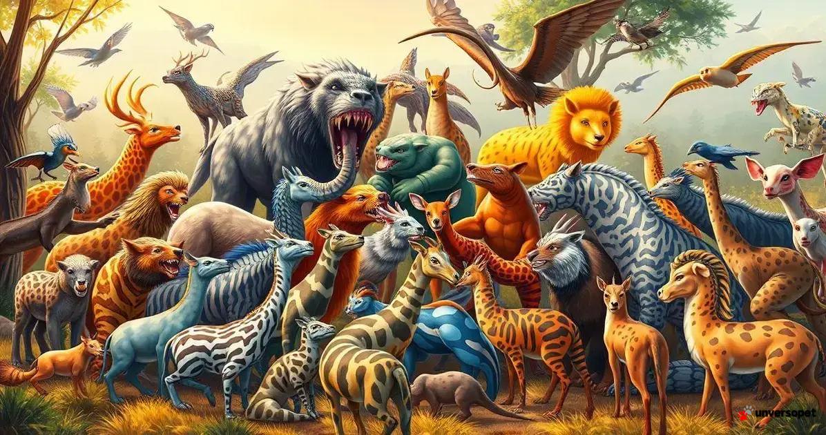 Comportamentos sociais em grupos de animais