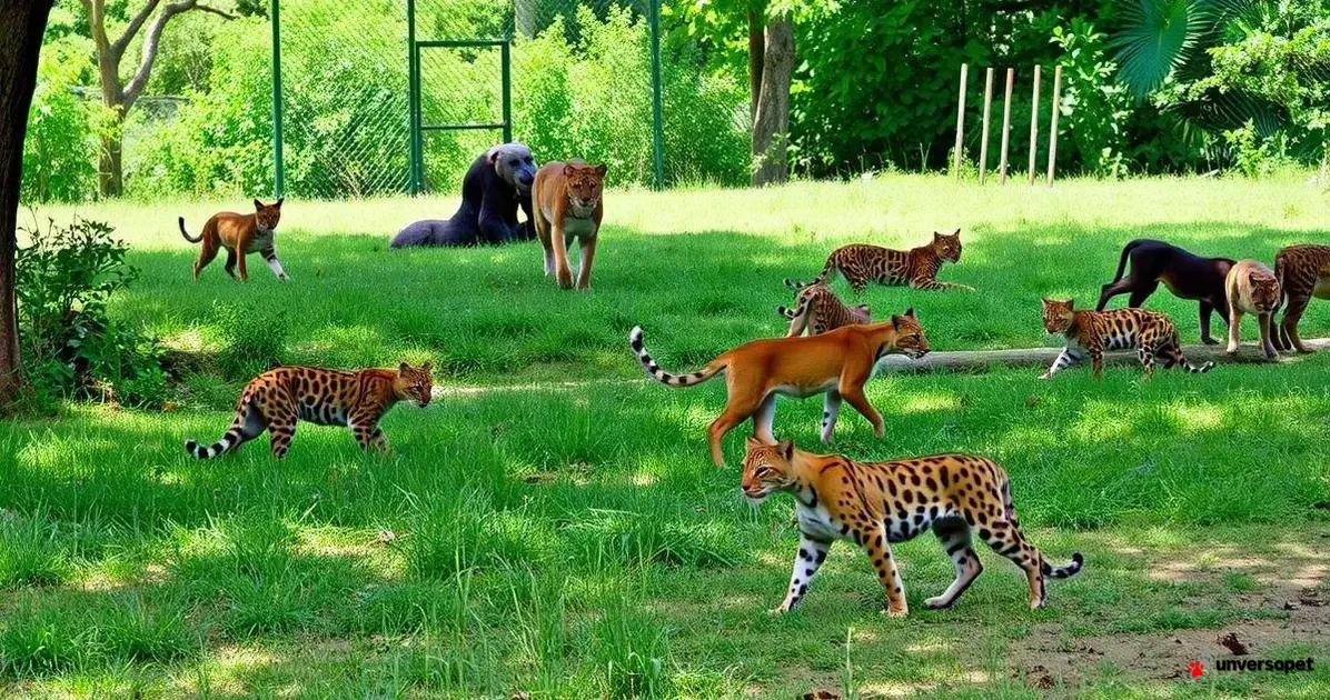 Conservação das áreas onde vivem os felinos selvagens