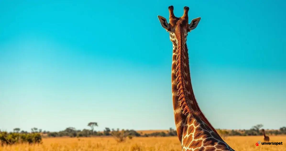 Curiosidades sobre o pescoço das girafas