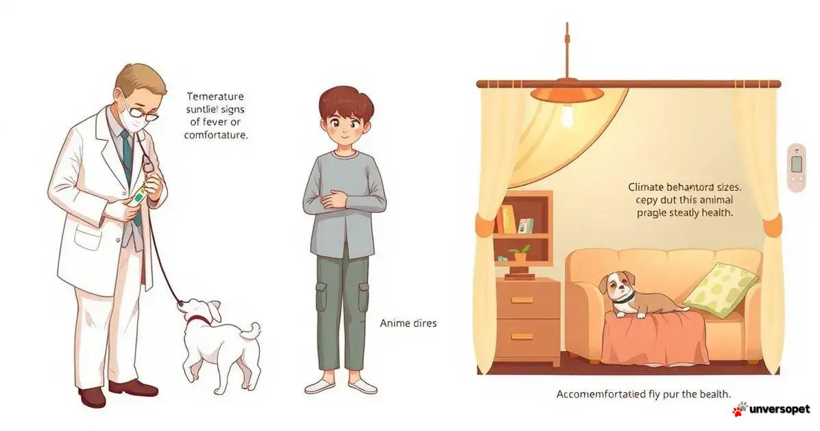 Dicas para monitorar a temperatura do seu animal