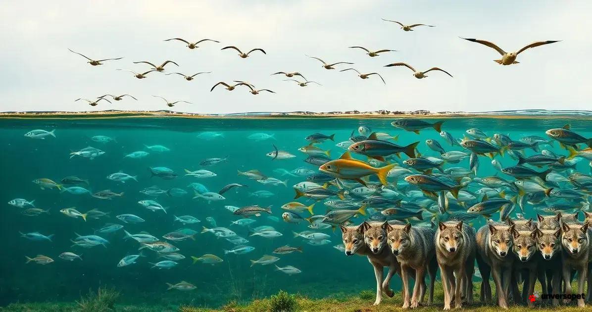 Especies que se deslocam em bando