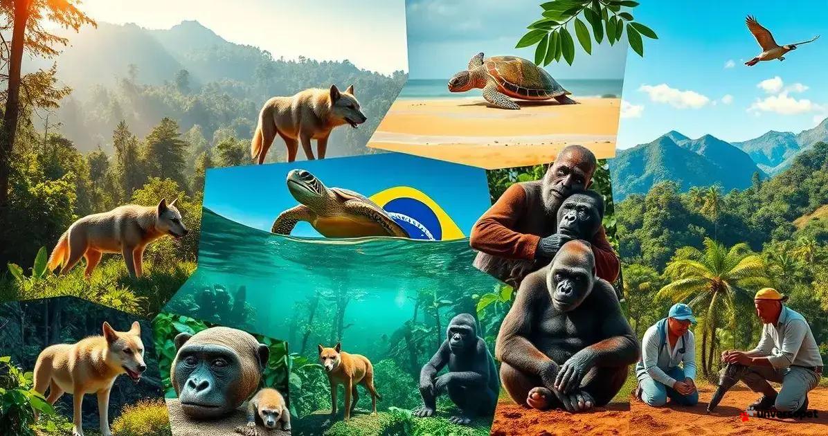 Histórias de sucesso na proteção animal
