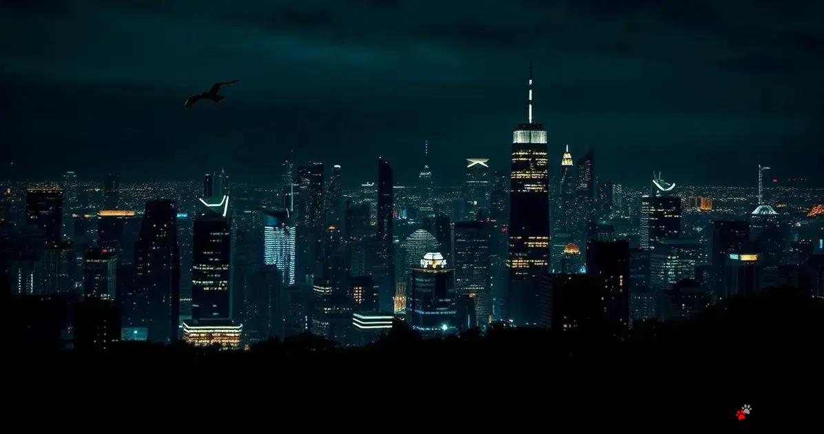 Impact of light pollution on nocturnal creatures