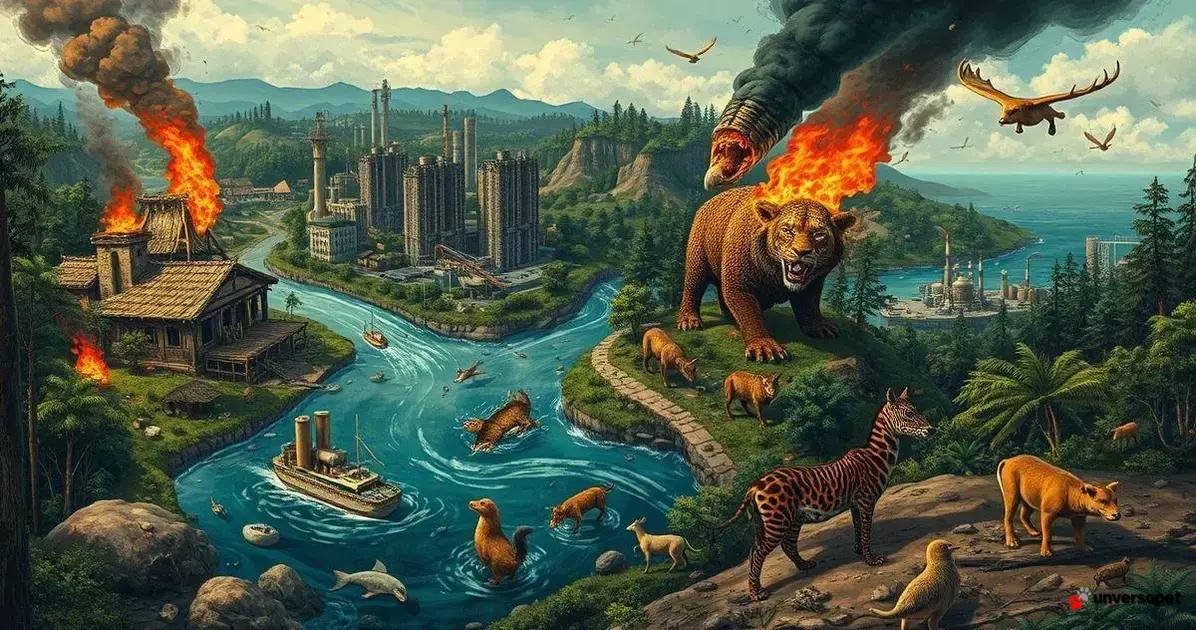 Impacto humano nos ecossistemas de predadores