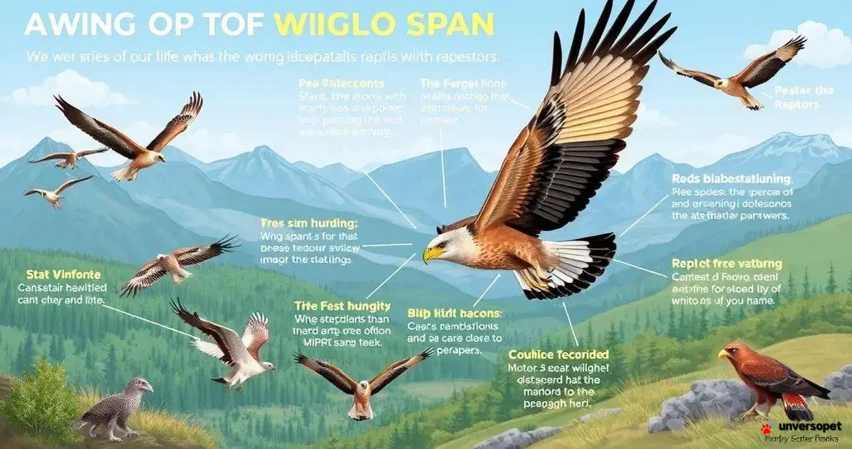 Importância da envergadura nas aves de rapina