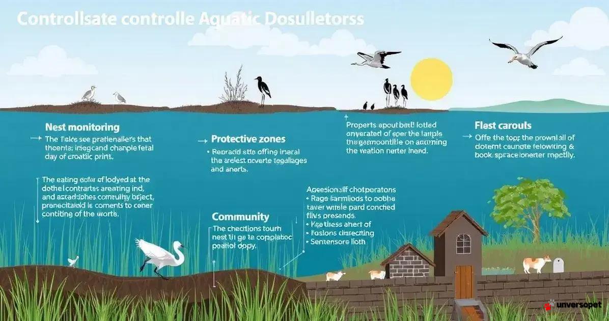 Métodos de controle em aves aquáticas