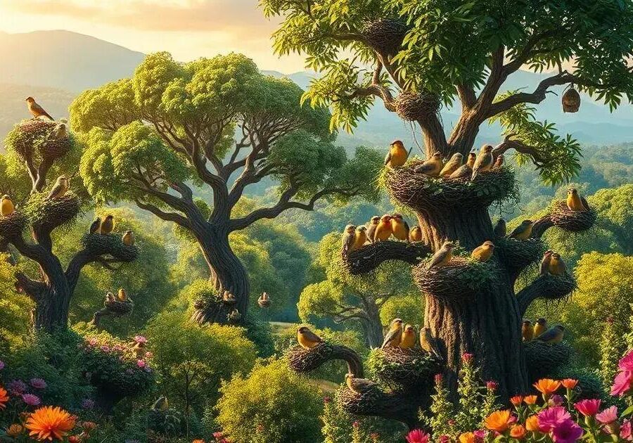 O que é definição de território em aves canoras?