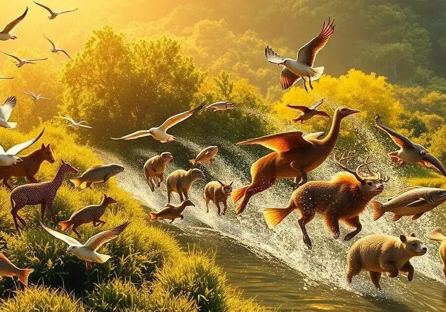 O que é deslocamento coletivo em bandos?