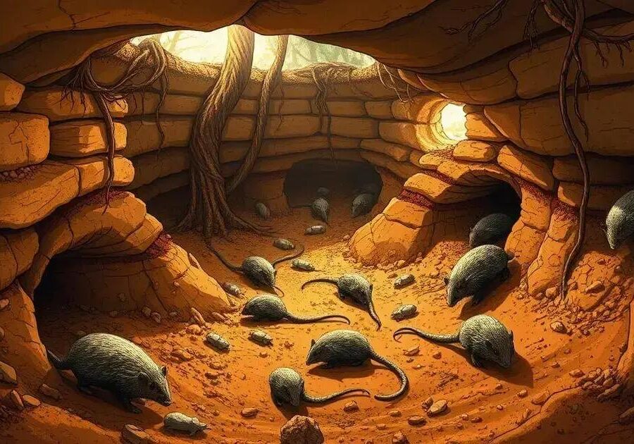 O que é deslocamento em ambientes subterrâneos?