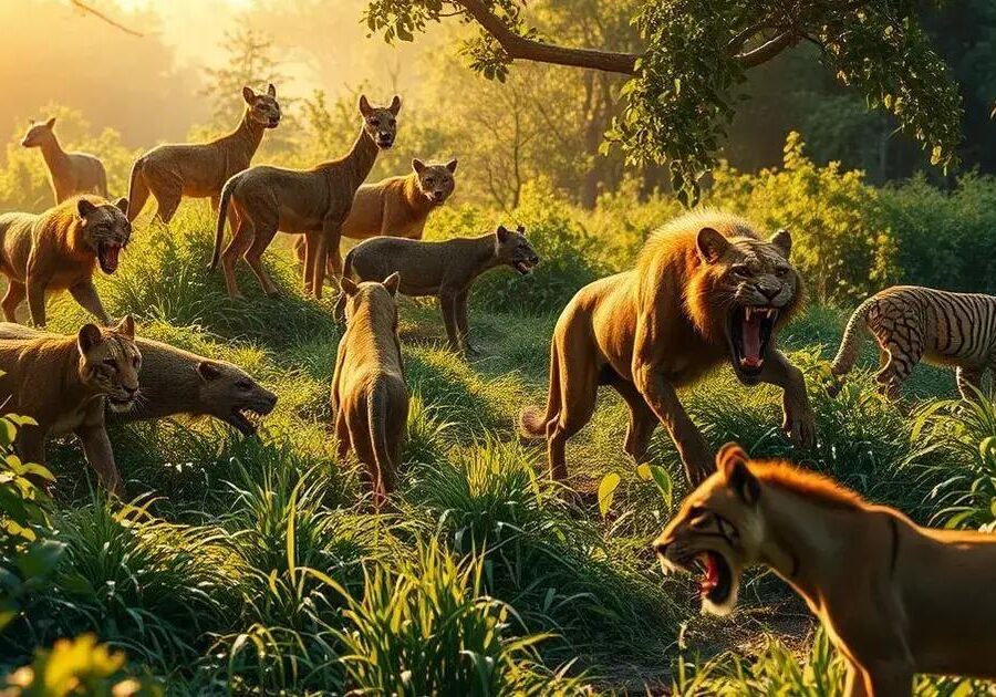 O que é ecossistema controlado por predadores?