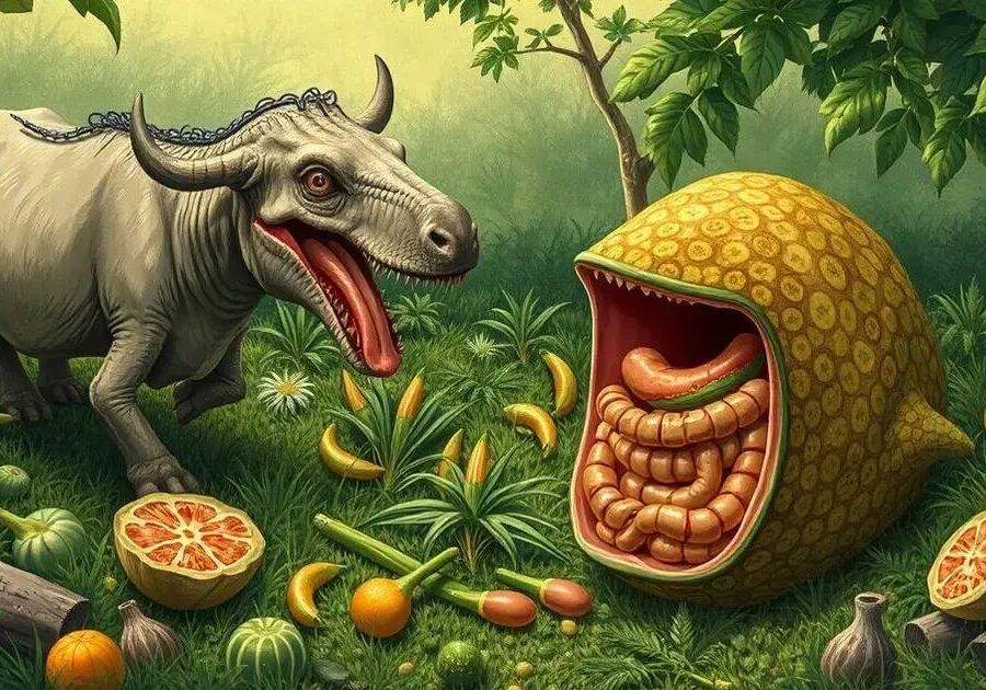 O que é eficiência digestiva em herbívoros?