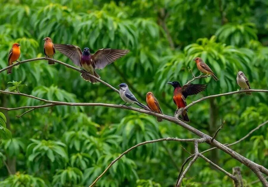 O que é equilíbrio corporal em aves?